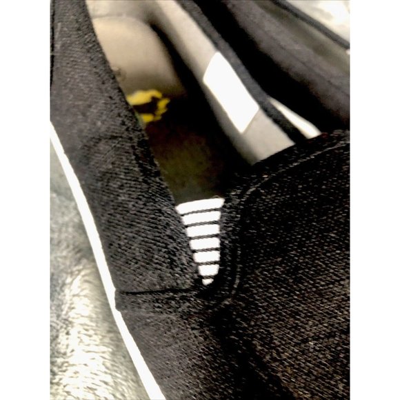 Aloha Island Shoes Woman’s Black Size 8  Casual Canvas Sneeker - Picture 5 of 9